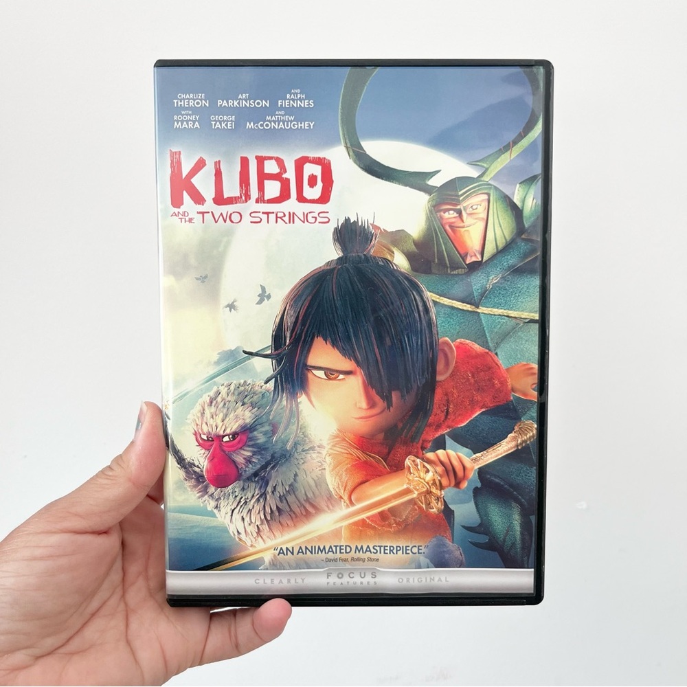 Kubo and the Two Strings Animated Movie DVD Universal Kids
